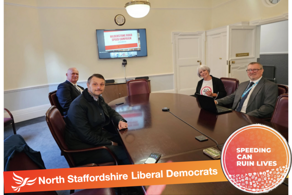 Meeting about Speeding on Hilderstone Road - Alec Sandiford